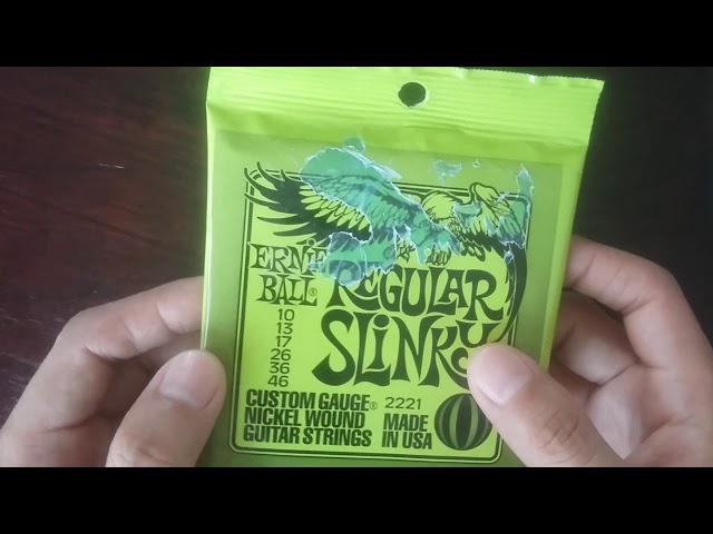 Vídeo relacionado con Ernie Ball Regular Slinky Paradigm - Cuerdas para guitarra eléctrica, calibre 10-46