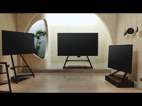 TV stand on wheels - Sturdy & Stylish - Image 2