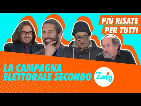 Più risate per tutti: Cornacchione, Cinelli, Betti e Di Marco - La campagna elettorale secondo Zelig