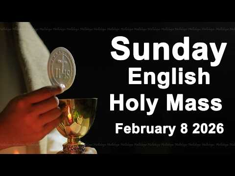 Catholic Mass Today I Daily Holy Mass I Sunday February 8 2026 I English Holy Mass