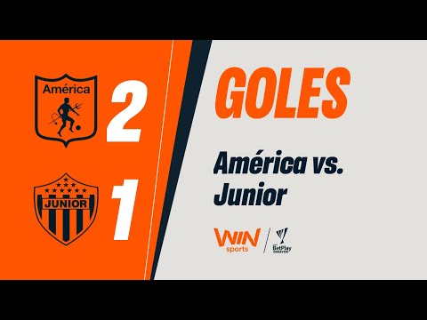 América vs. Junior (goals) | Liga Betplay Dimayor 2025-2 | Matchday 17