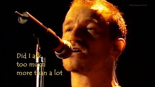 U2 - One ( live 1997 )[ lyrics ]