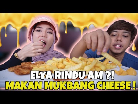 ELYA RINDU MUKBANG DENGAN AM ! MAKAN KENTANG NUGGET CHEESE LEPAS AM SIHAT !