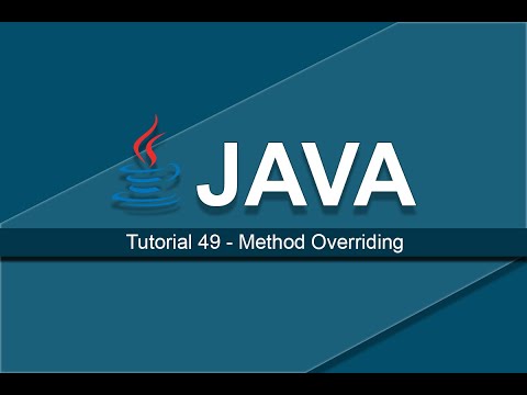 Java Tutorials 49 Method Overriding