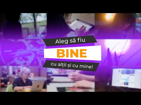 „Aleg să fiu BINE cu alții și cu mine”: Program de suport psiho-emoțional pentru cadre didactice, manageri și părinți