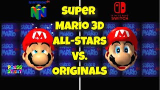 Comparing Super Mario 3D All Stars to the Originals