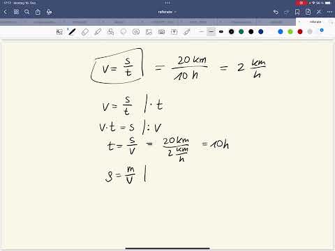 Formeln umstellen in Physik