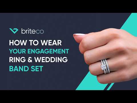 The Ultimate Guide to Wearing Your Engagement & Wedding Band Set