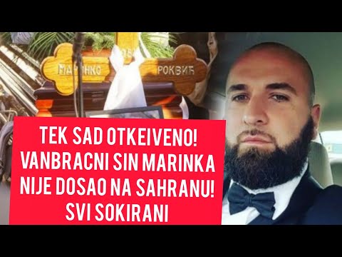 Svi u soku i neverici! Marinkov VANBRACNI nije došao na sahranu oca! Svi su ZANEMELI