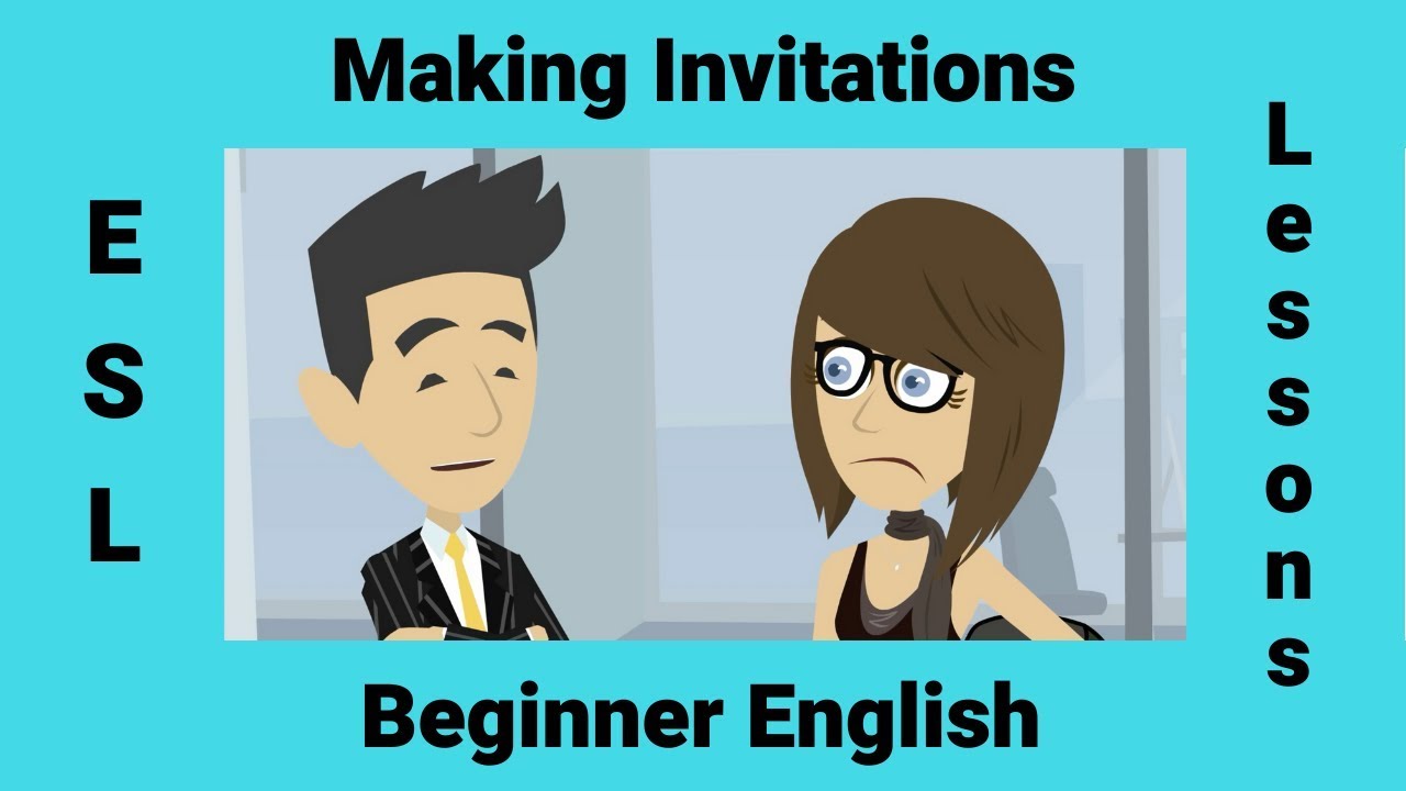 Making an Invitation | Making Plans | English Conversation
