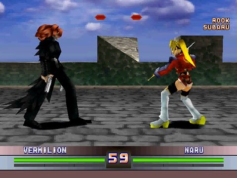 Battle Arena Toshinden 4 [PS1] - play as Vermilion (old)