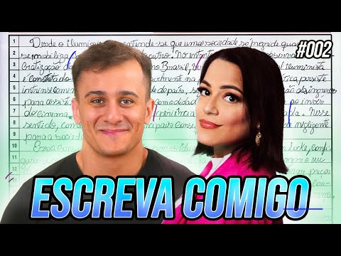 Escreva comigo para REDAÇÃO ENEM | Aula #002 | Com Profª Milla Borges