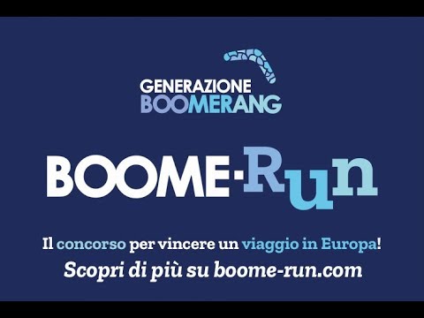 Boome-Run - Vinci un viaggio in Europa!
