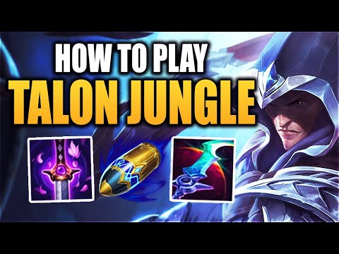 HOW TO PLAY TALON JUNGLE - Season 12 Talon Guide | Best Talon Build & Runes