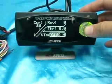 Apexi V AFC II Black Edition Complete With Wiring Harness & Stand Vdo