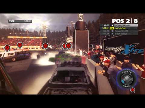 DiRT Showdown - Gameplay Walkthrough - #7 - Sunset Survival [San Francisco HARD TARGET]