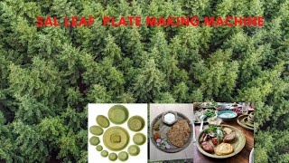 HYDRAULIC SAL LEAF PLATE MAKING MACHINE