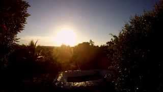 preview picture of video 'Time-Lapse 4K - Mirandópolis - SP (05/04/2015) - Pôr do sol'