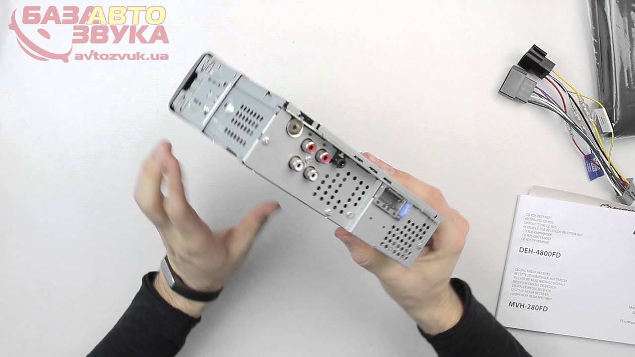 Автомагнитола 1DIN Pioneer DEH-4800FD