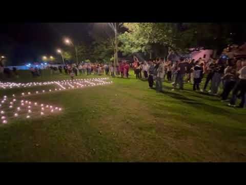 Juego de luces Ciudad de San Miguel Misiones Paraguay 