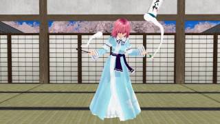 【MMD】ゆゆ様が酔っ払っているようです