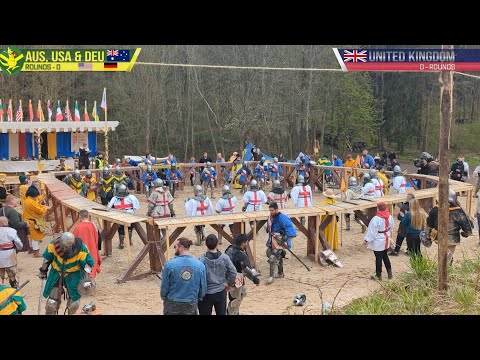Womens Mass Battle - 12v12, Buhurt League World Cup 2023 - Prague, Czechia 29/4/2023