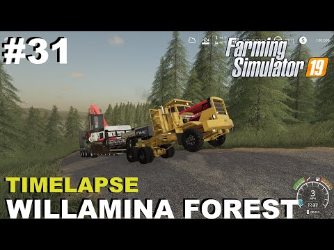 Willamina Forest EP#31 MORE POWER Farming Simulator 19 Seasons Timelapse