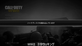 まりもの３分CODWW2クッキング（３分間のみ強制終了）