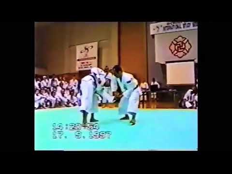 Kyoto 1997　　井上先生 新井先生 柔法崩し研修国際セミナー1997