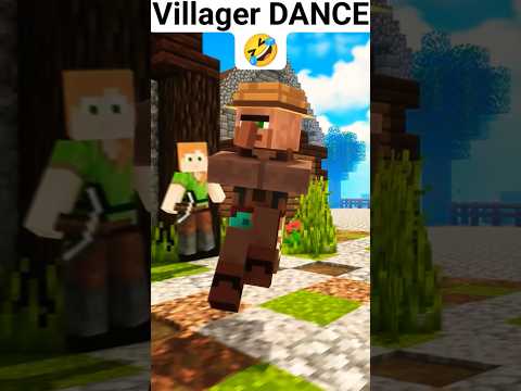 Epic Villager Dance Goes Viral! #shorts #minecraft