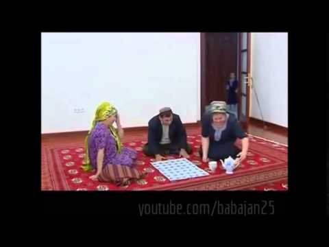 Degishmeler - Ashyr däde sawçylyga gidip kowylýa. Ashyr kowlan :)) Turkmen prikol