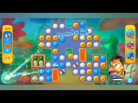 Fishdom 2022, no Boosters,   9876   level  -  прохождение без бустеров,   9876  уровень.