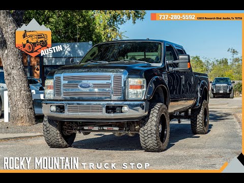 2008 Ford F-250 Super Duty Lariat 4X4 CREW CAB / SUPER LOW MILES