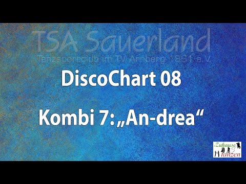 #Zuhause und tanzen - Discochart 08: Kombi 7 - "An-drea"