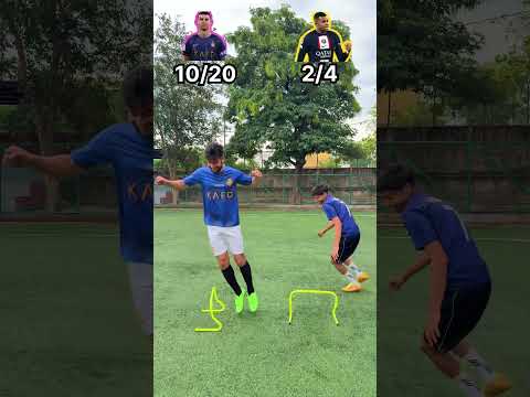 Over vs Under Challenge ⚽🔥 | Ronaldo 🆚 Mbappe#football #soccer #ronaldo