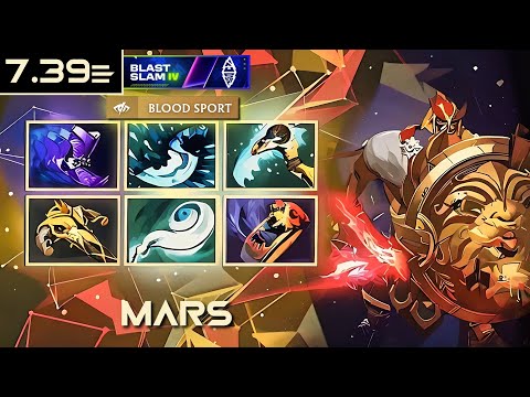 [OFFLANE] COLLAPSE MARS 7.39e | BLAST Slam IV | #Dota2 #4K