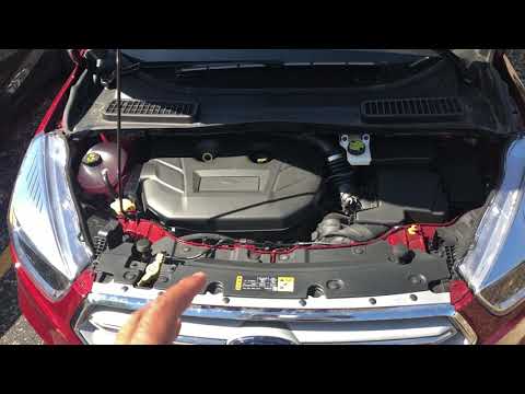 FORD ESCAPE - WINDSHIELD WASHER FLUID LOCATION