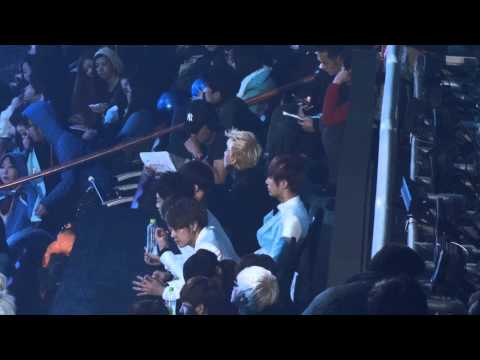 (Fancam) 121229 Beast Audience Box Sleepy Hyunseung @ SBS Gayo Daejeon