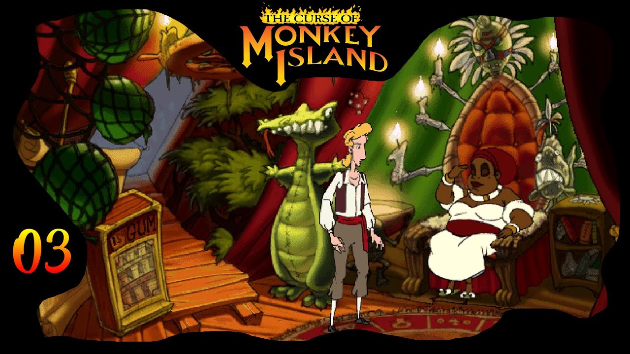 #thecurseofmonkeyisland Folge03 - Voodoo, Muray und Grenzenloser Spielspaß!  #youtubestar #gameplay