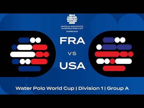 LIVE | France vs USA | Water Polo World Cup 2023 | Group A