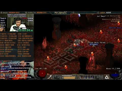 Man Vs Stream - Hell NECROMANCER Edition - New Layouts/Changes! Part 4