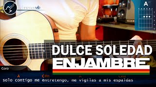 Cómo tocar &quot;Dulce Soledad&quot; de Enjambre en Guitarra (HD) Tutorial - Christianvib