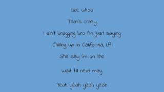 Cant catch me- Chris Miles Lyrics