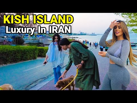 IRAN 2023 - Luxury Island In IRAN 🇮🇷 Kish Island Walking Vlog ایران کیش