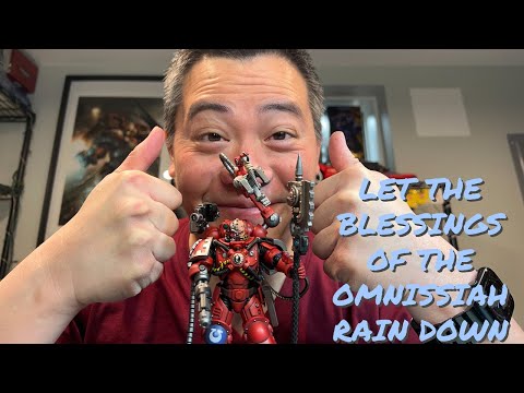 Unboxing & Review of JoyToy x Warhammer 40K Primaris Space Marine Ultramarines Techmarine