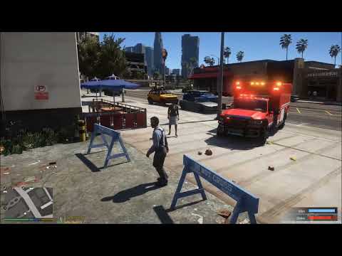 GTA V LSPDFR SP Episode #2 | Lots of EMS