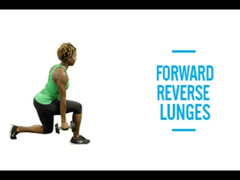 Dumbbell Forward Reverse Lunges