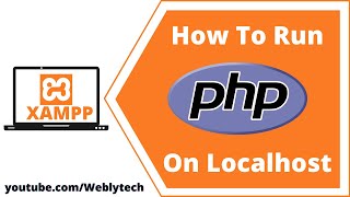 How to run PHP file on localhost XAMPP | open php file in browser