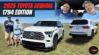 Is This The BEST Toyota Sequoia Trim? New 1794 Edition + TRD Off Road