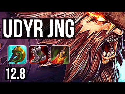 UDYR vs NIDALEE (JNG) | 9/0/1, Legendary, 400+ games, Rank 10 Udyr | BR Master | 12.8